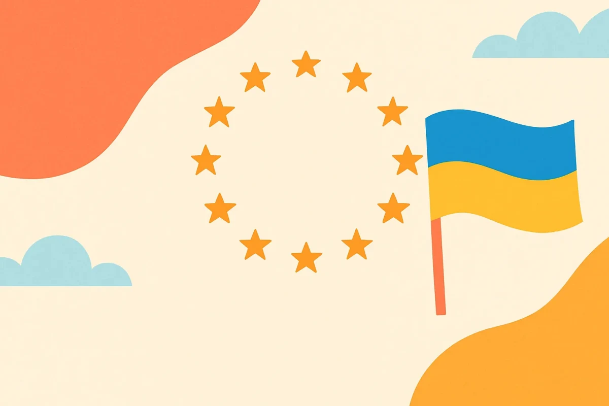 Привітання з Днем Європи — картинка без напису