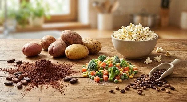 5 продуктів, які критикують несправедливо: користь картоплі й попкорну