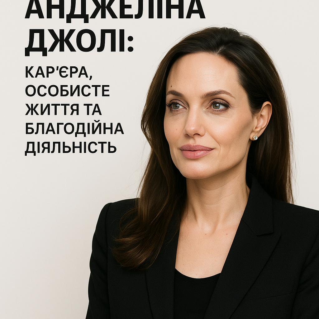 Анджеліна Джолі: кар'єра, особисте життя та благодійна діяльність - image 1
