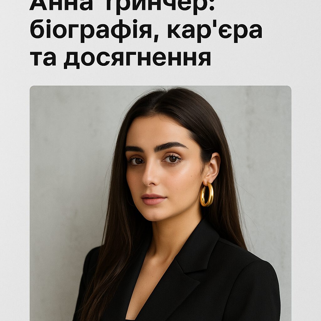 Анна Тринчер: біографія, кар'єра та досягнення