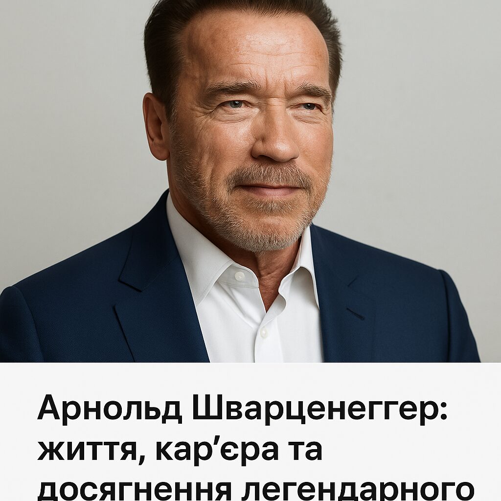 Арнольд Шварценеггер: життя, кар'єра та досягнення легендарного актора