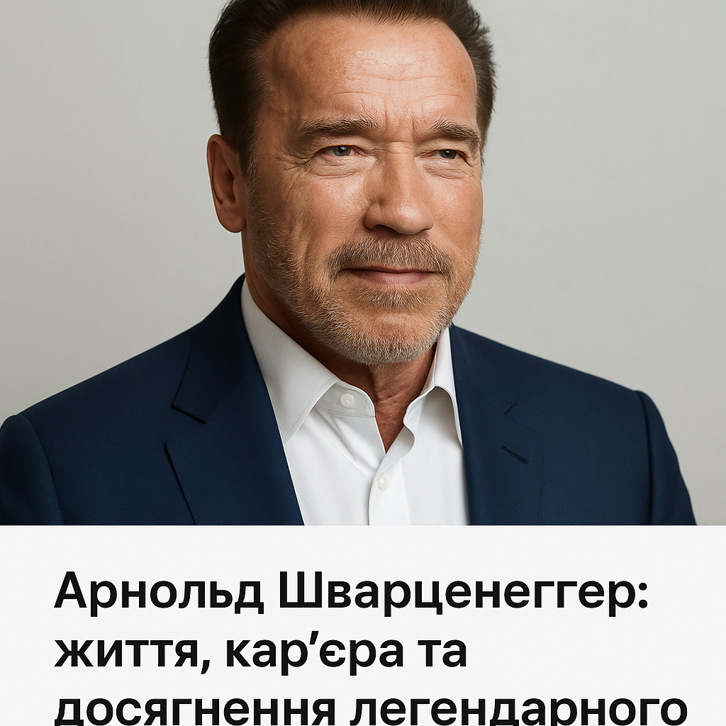 Арнольд Шварценеггер: життя, кар'єра та досягнення легендарного актора - image 1