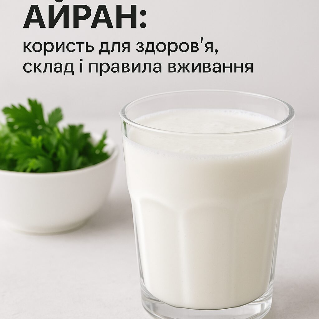 Айран: користь для здоров’я, склад і правила вживання - image 1