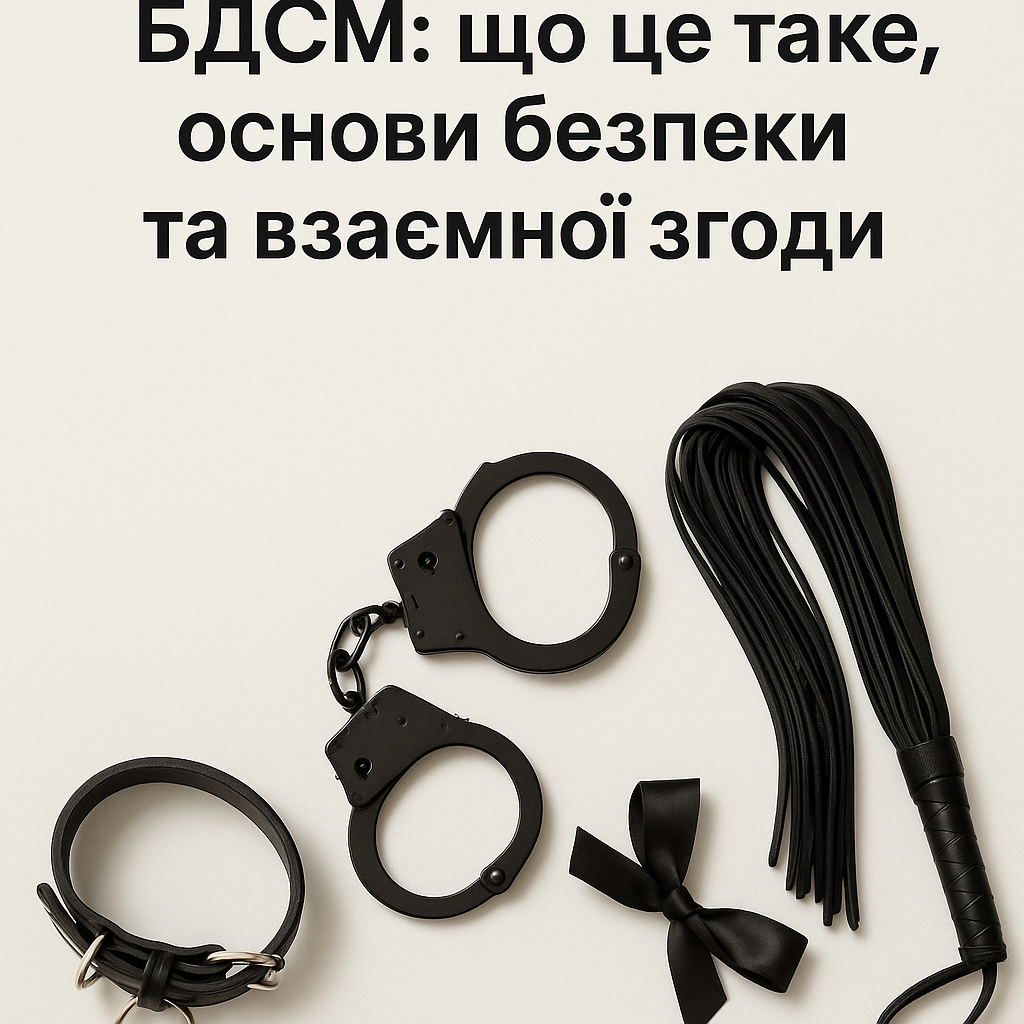 БДСМ: що це таке, основи безпеки та взаємної згоди - image 1
