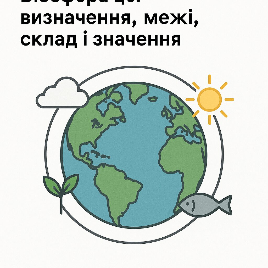 Біосфера це: визначення, межі, склад і значення