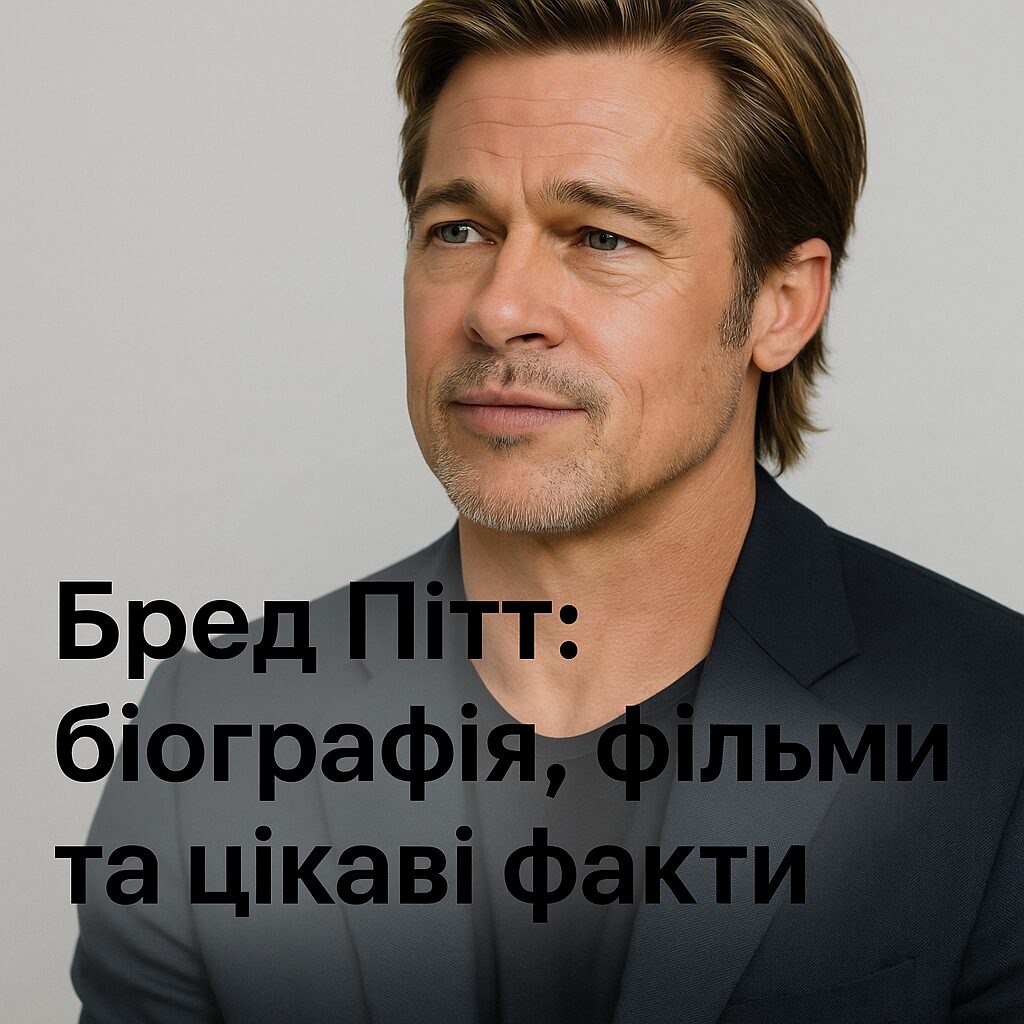 Бред Пітт: біографія, фільми та цікаві факти - image 1