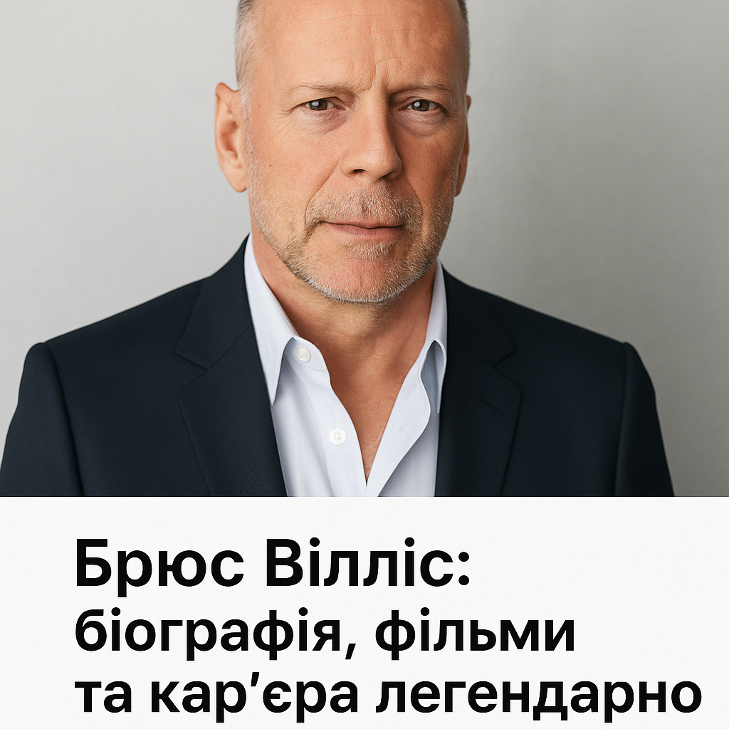 Брюс Вілліс: біографія, фільми та кар'єра легендарного актора - image 1