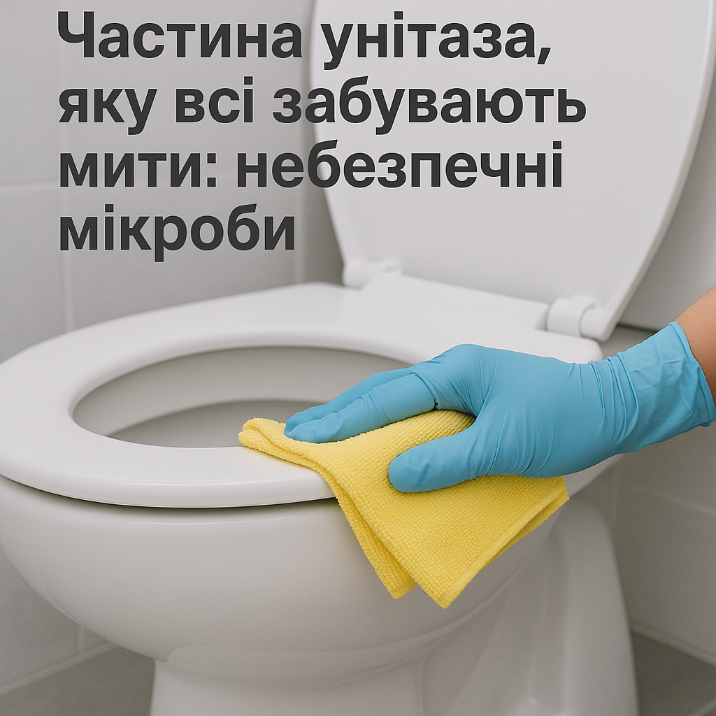 Частина унітаза, яку всі забувають мити: небезпечні мікроби - image 1