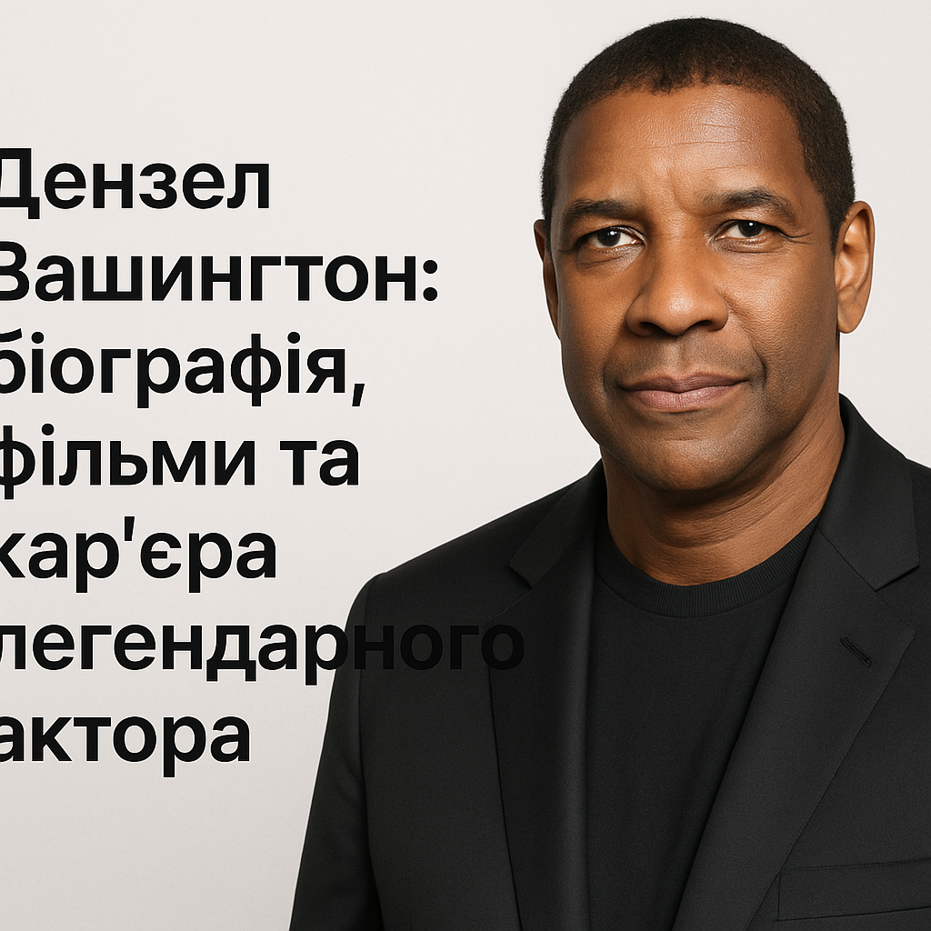 Дензел Вашингтон: біографія, фільми та кар'єра легендарного актора - image 1