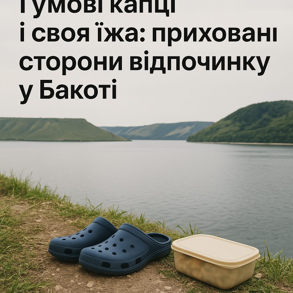 Гумові капці і своя їжа: приховані сторони відпочинку у Бакоті - image 1