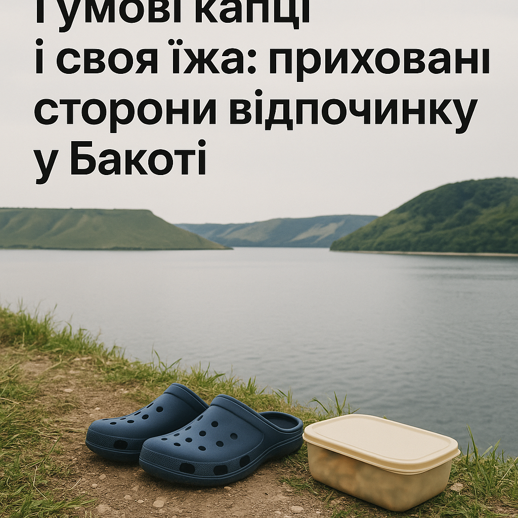 Гумові капці і своя їжа: приховані сторони відпочинку у Бакоті - image 1