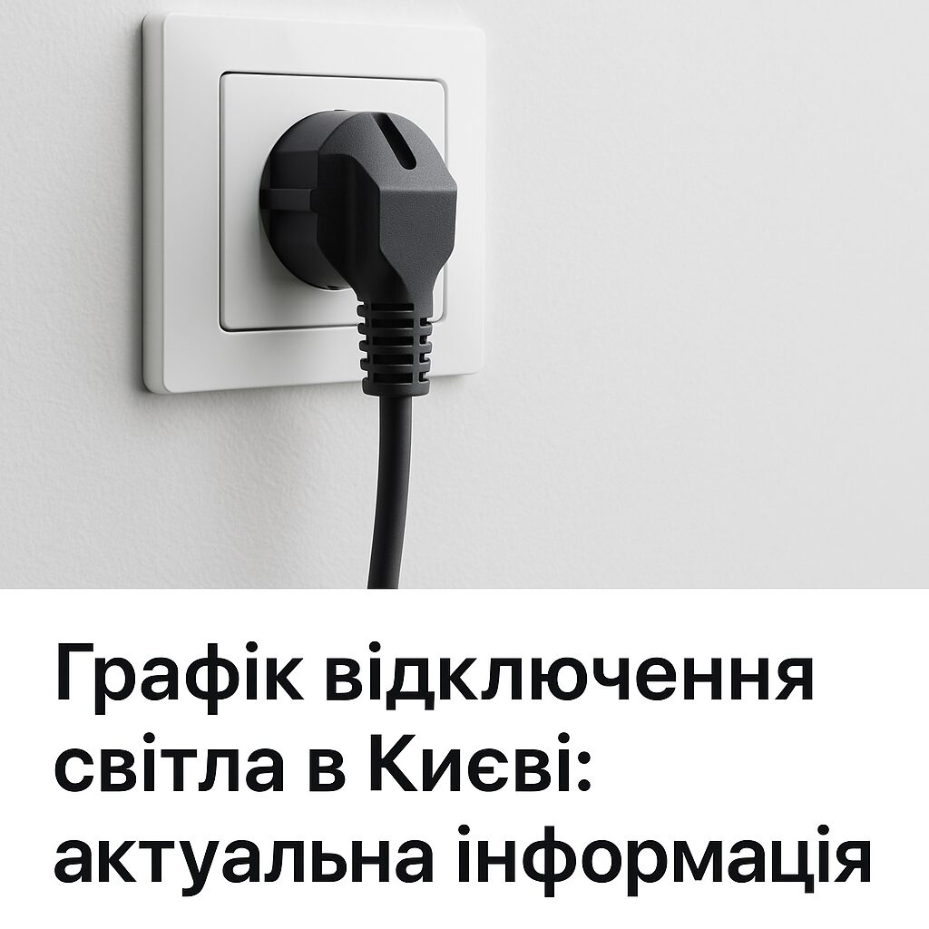 Графік відключення світла в Києві: актуальна інформація - image 1