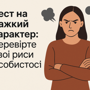 Тест на важкий характер