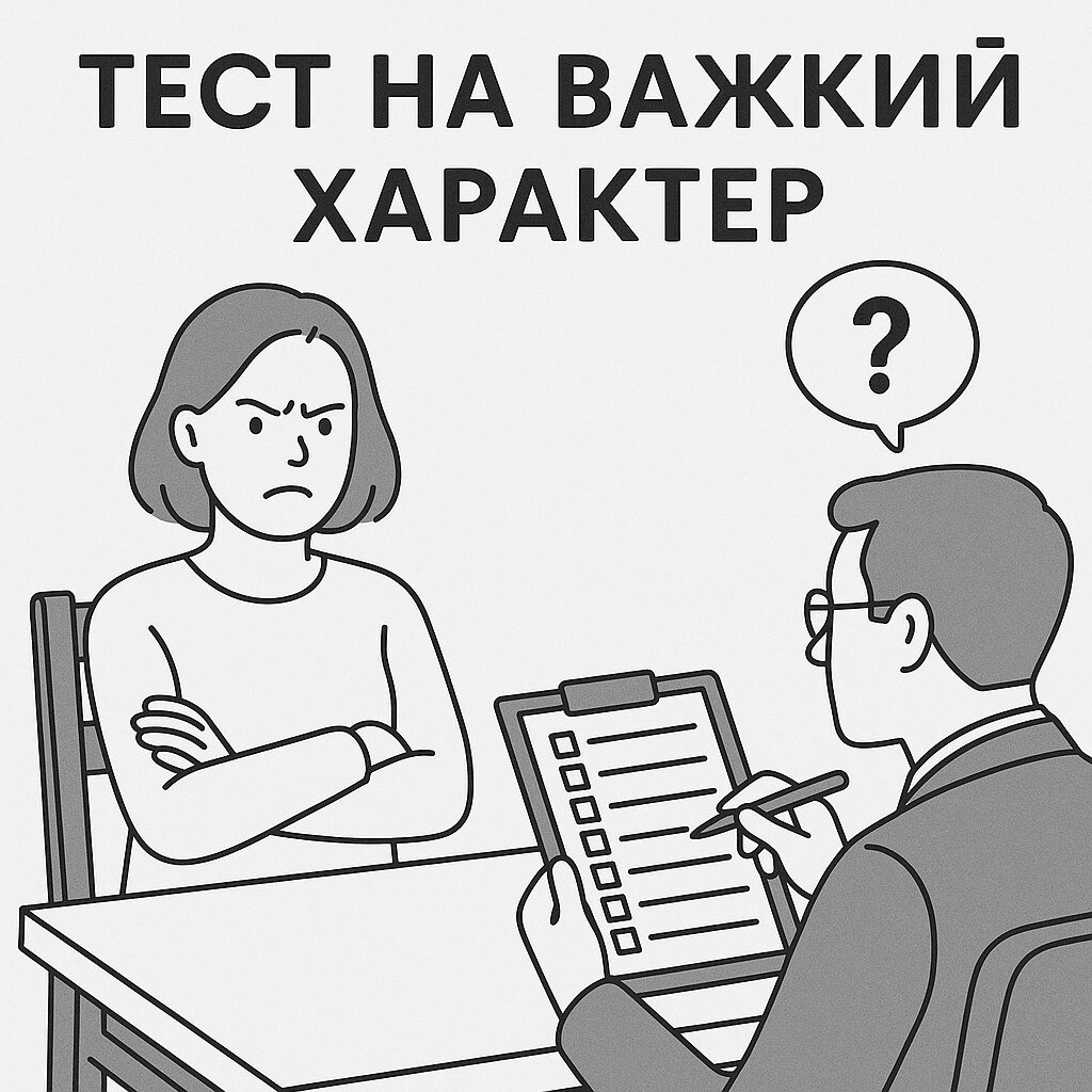 Тест на важкий характер: перевірте свої риси особистості