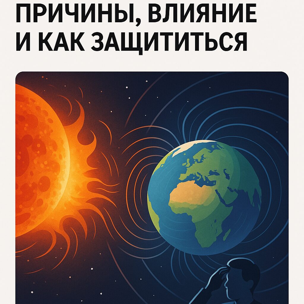 Геомагнитная буря: причины, влияние и как защититься