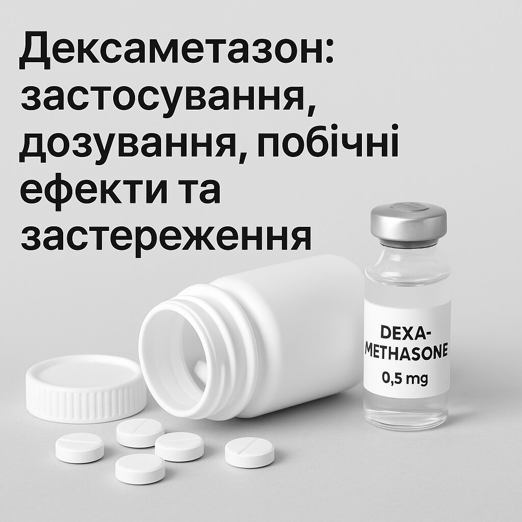 Дексаметазон: застосування, дозування, побічні ефекти та застереження