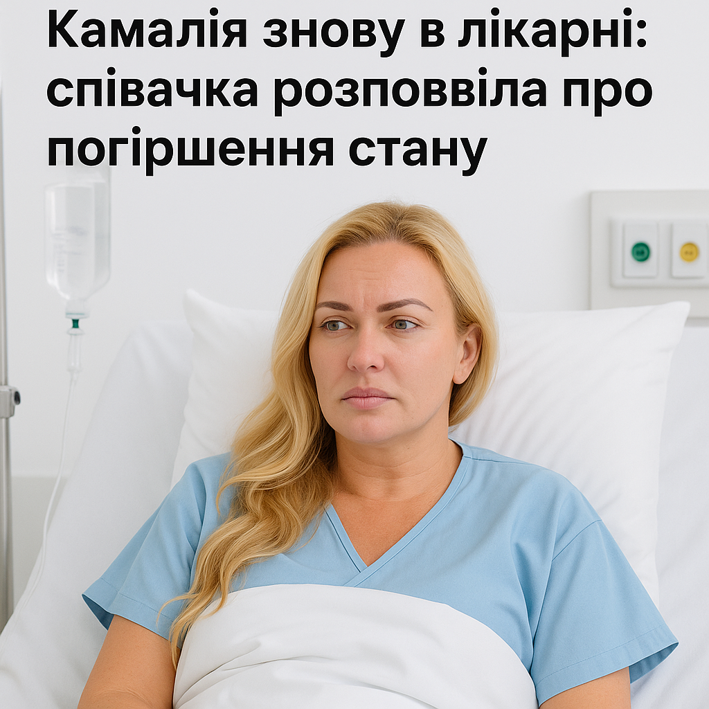 Камалія знову в лікарні: співачка розповіла про погіршення стану - image 1