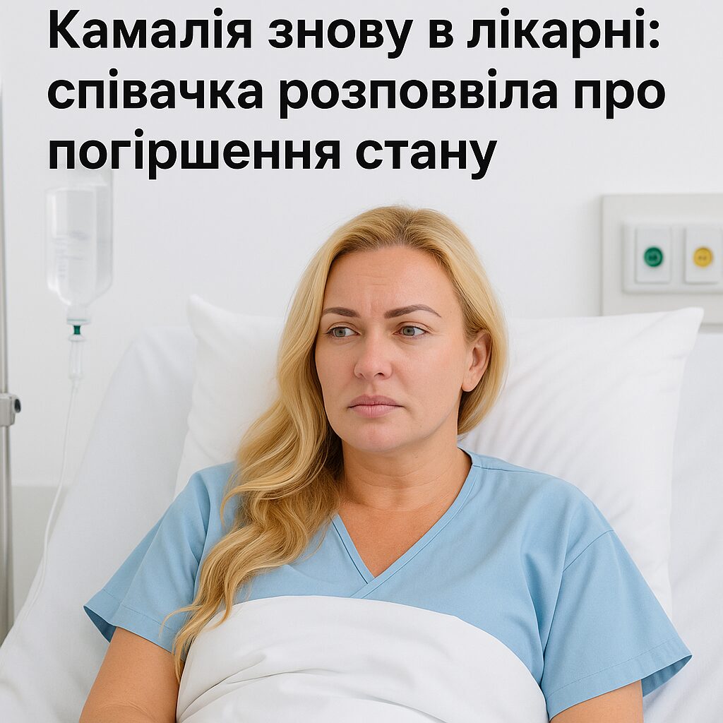 Камалія знову в лікарні: співачка розповіла про погіршення стану