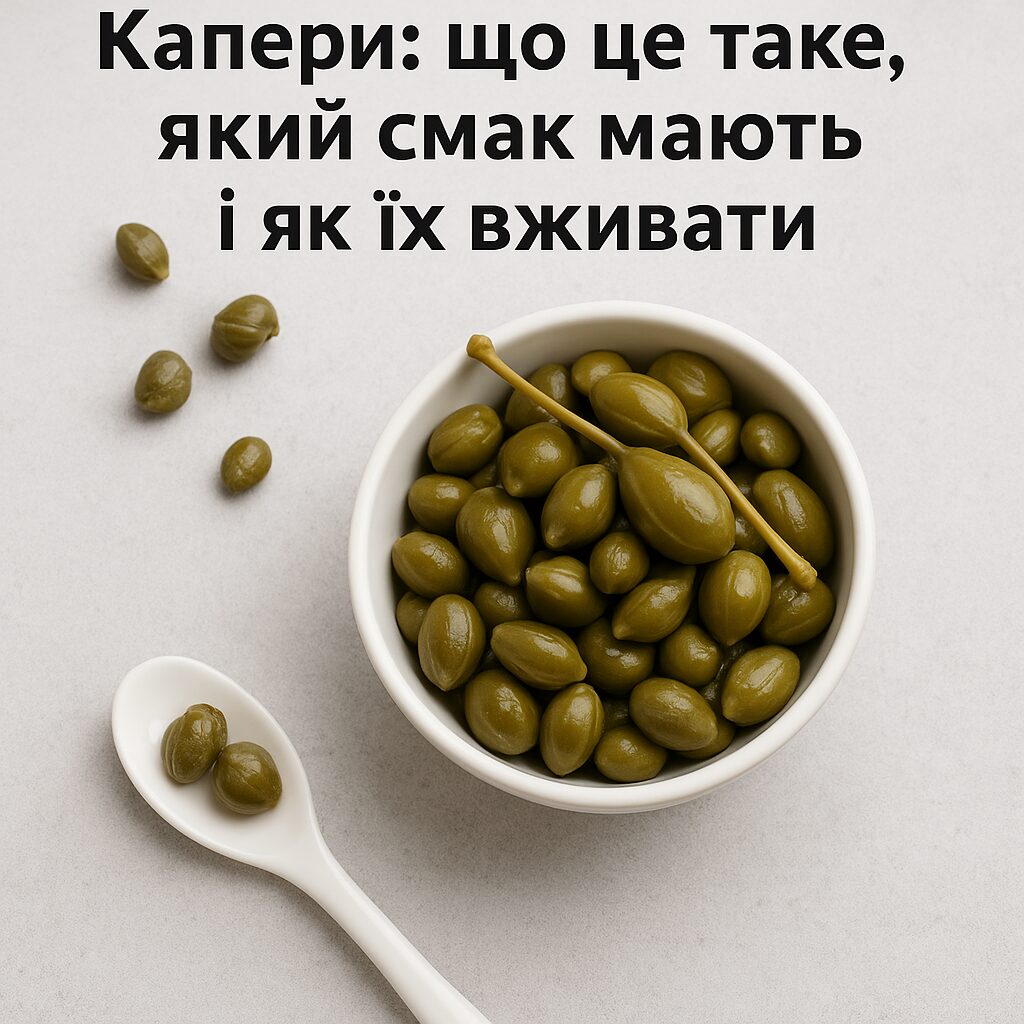 Каперси: що це таке, який смак мають і як їх вживати - image 1