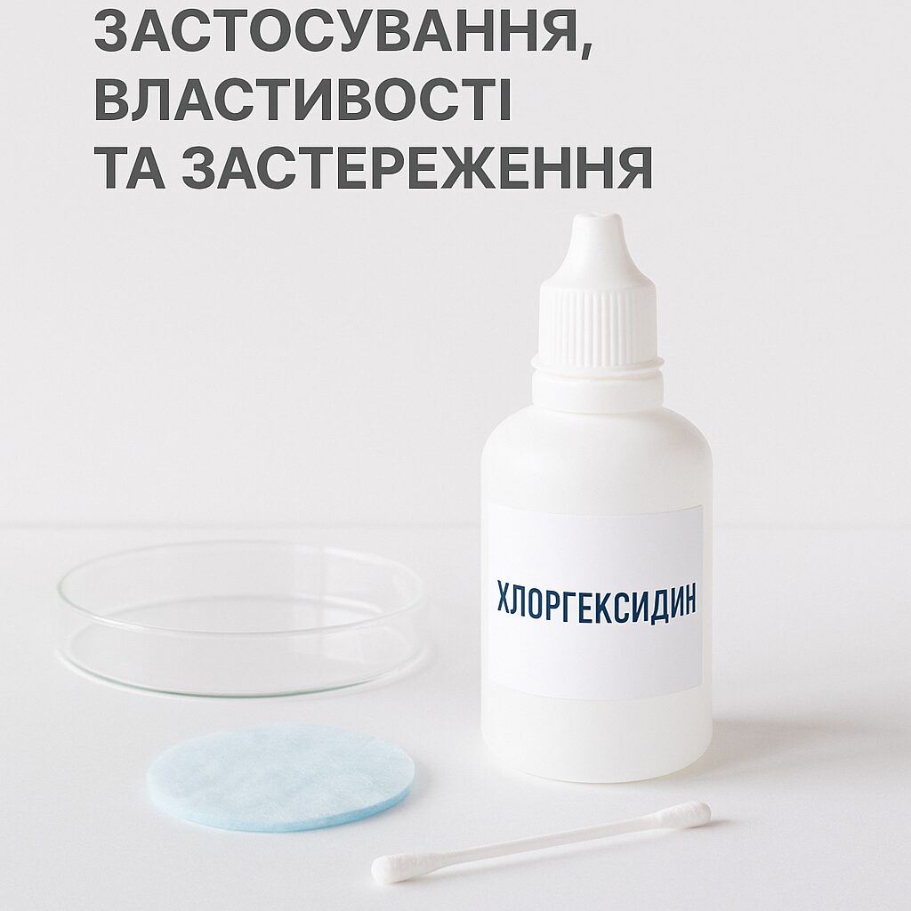 Хлоргексидин: застосування, властивості та застереження