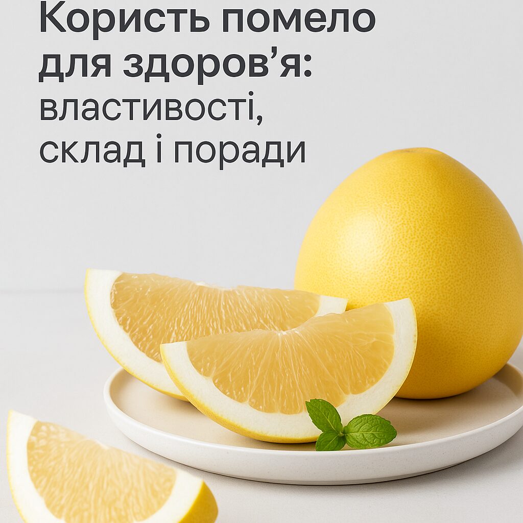 Користь помело для здоров’я: властивості, склад і поради - image 1