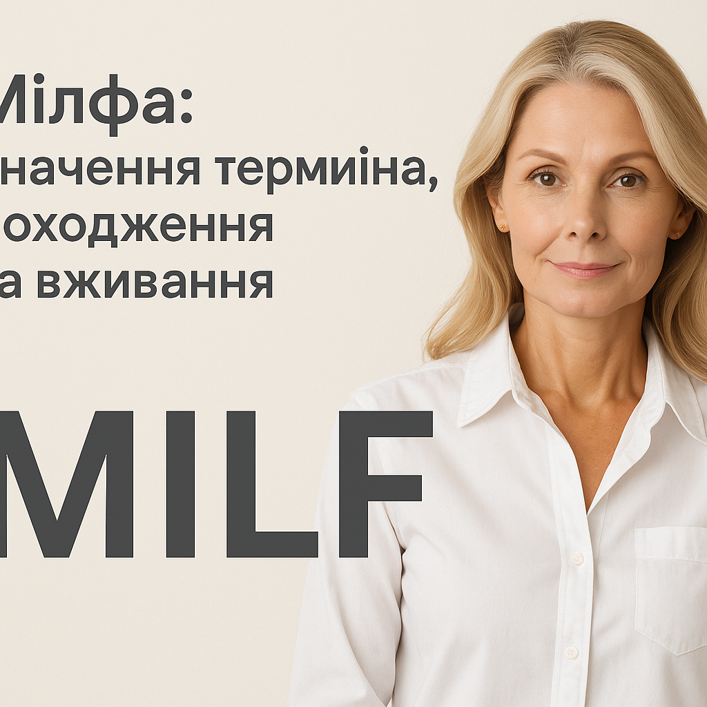 Мілфа: значення терміна, походження та вживання - image 1