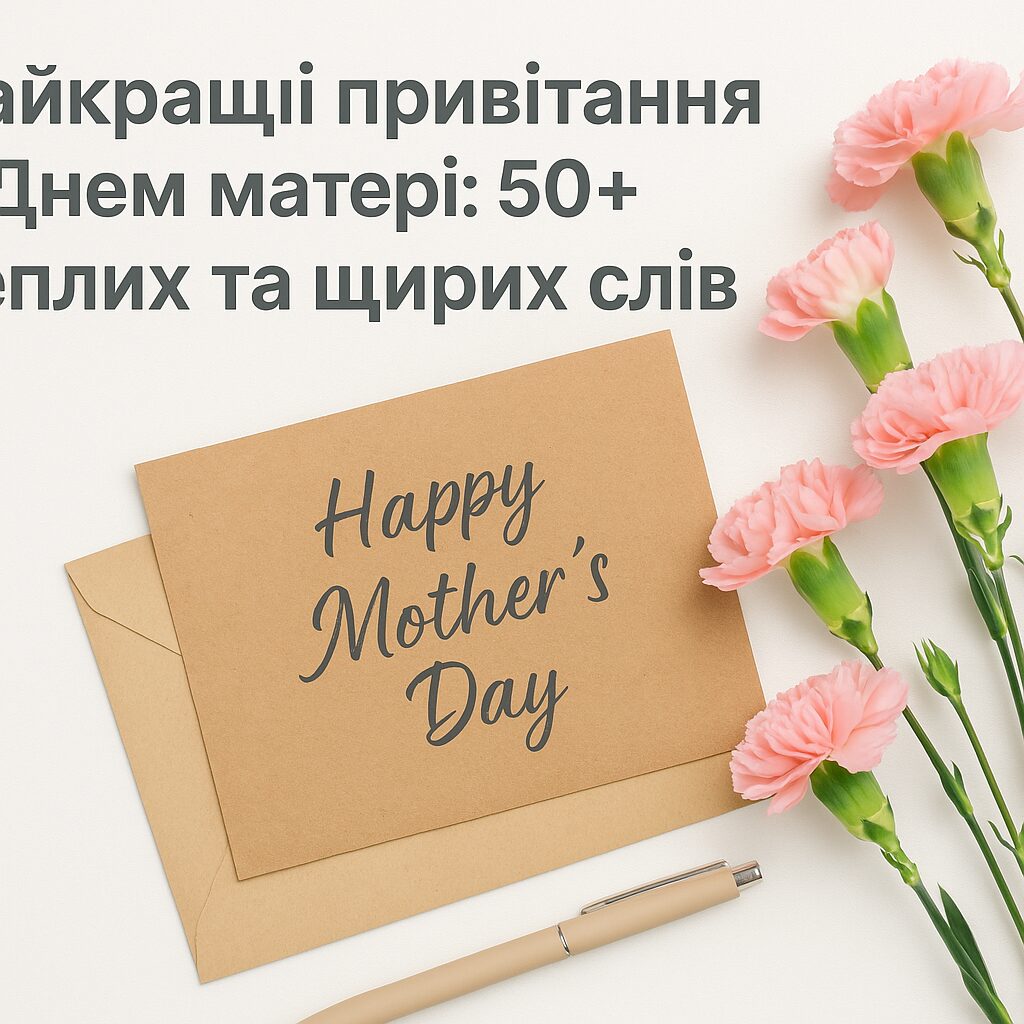 Найкращі привітання з Днем матері: 50+ теплих та щирих слів