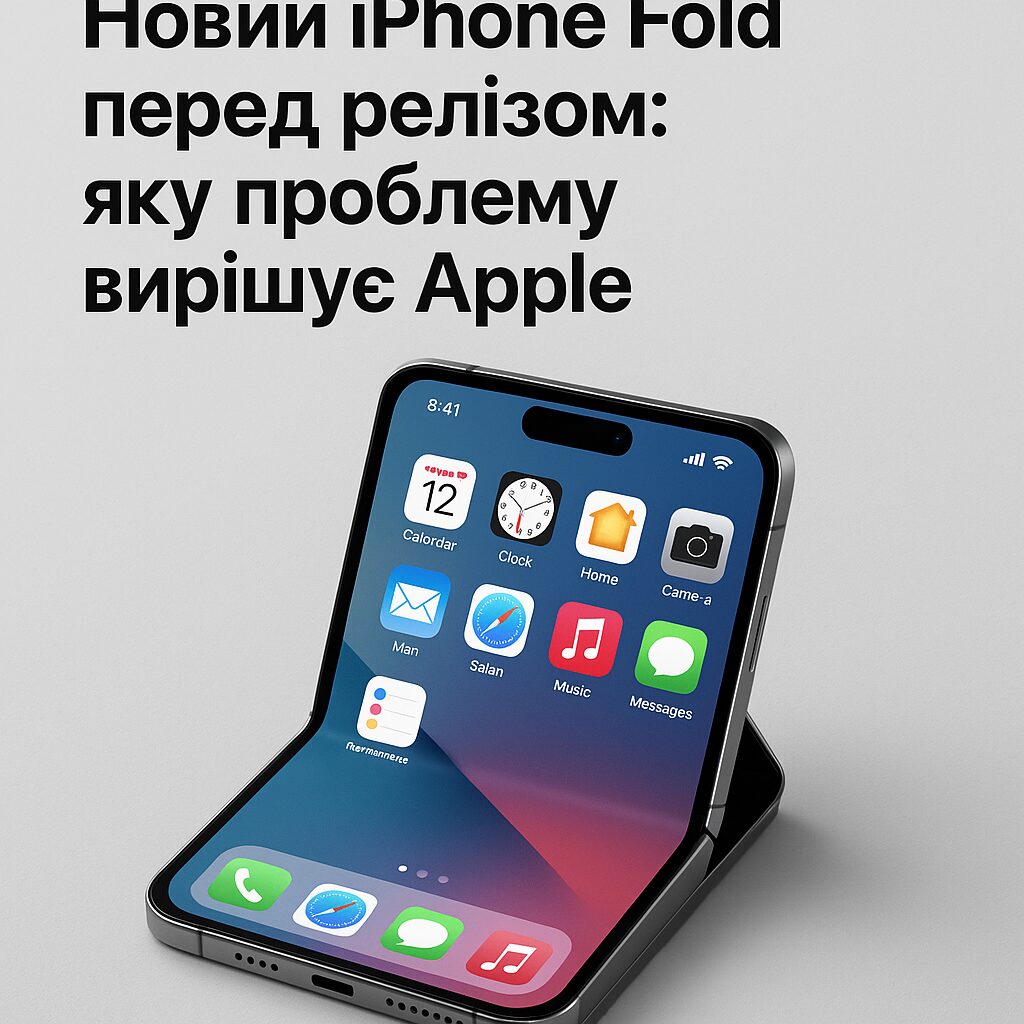 Новий iPhone Fold перед релізом: яку проблему вирішує Apple - image 1
