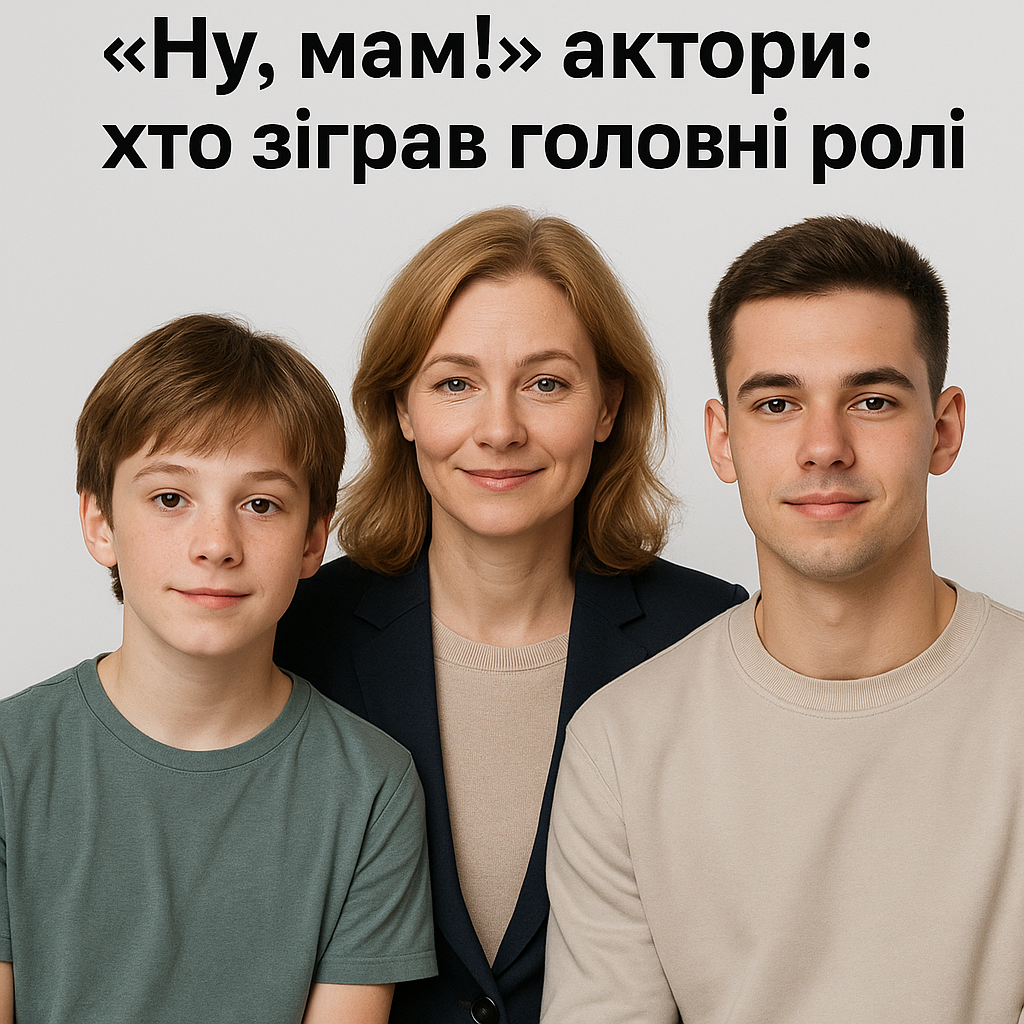 «Ну, мам!» актори: хто зіграв головні ролі - image 1