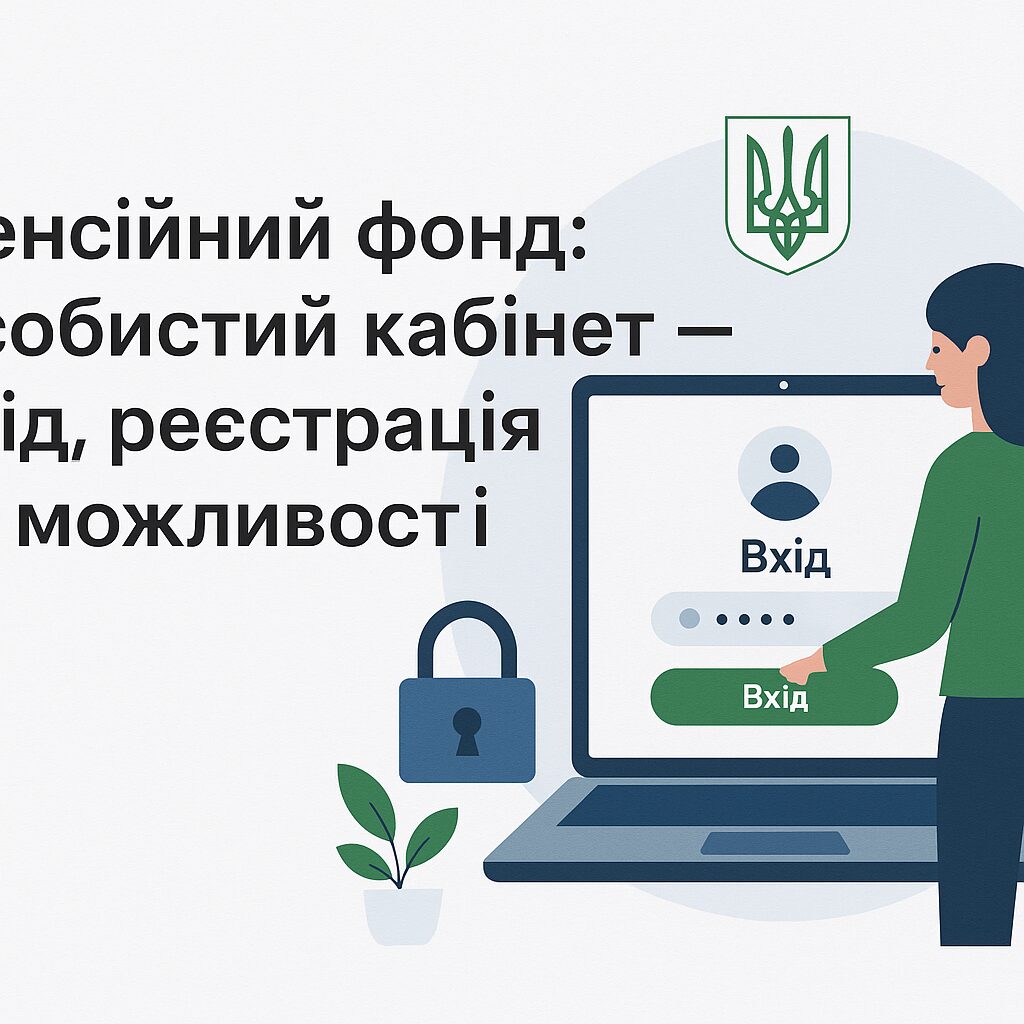 Пенсійний фонд: особистий кабінет — вхід, реєстрація та можливості - image 1