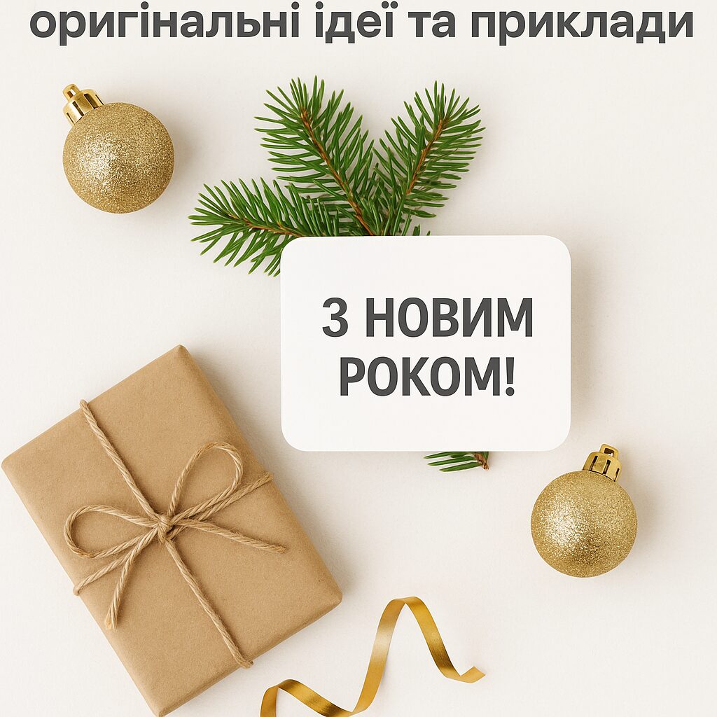 Привітання з Новим роком своїми словами: оригінальні ідеї та приклади