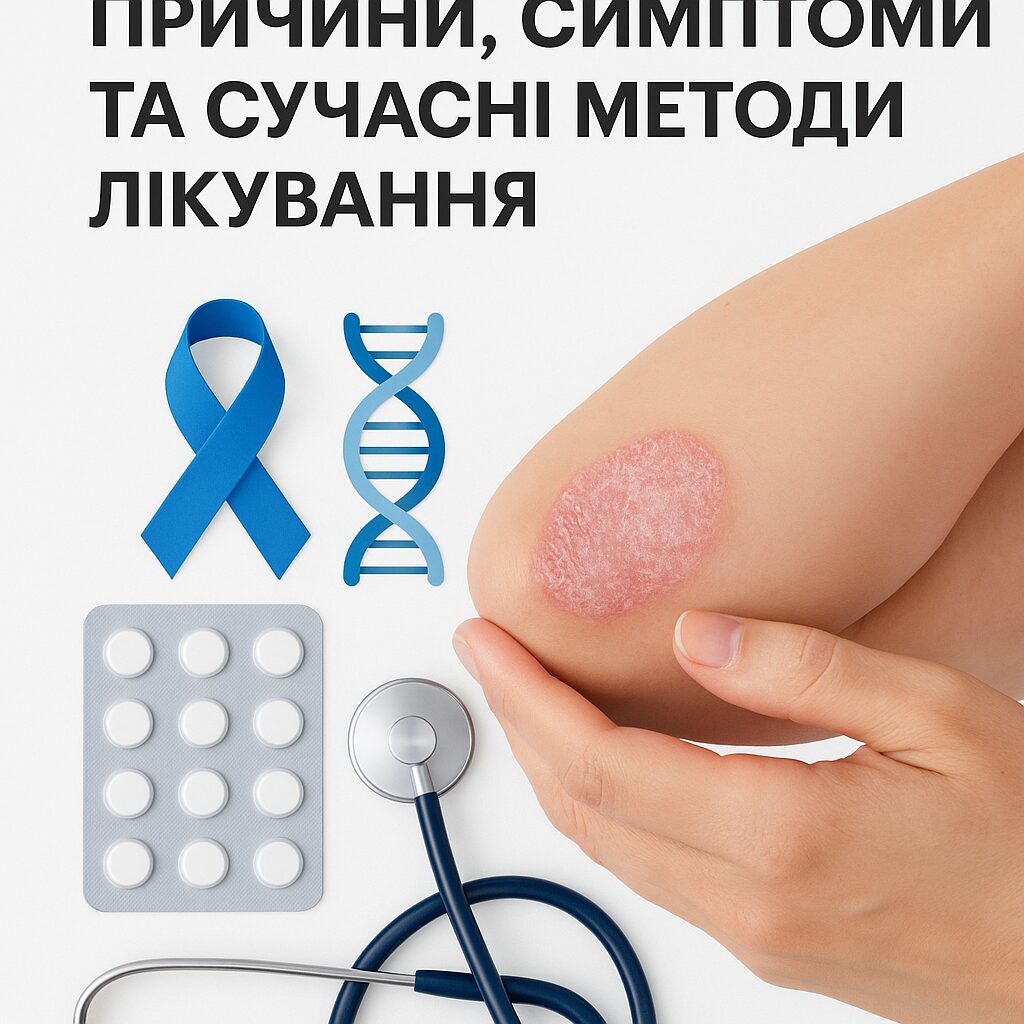 Псоріаз: причини, симптоми та сучасні методи лікування - image 1