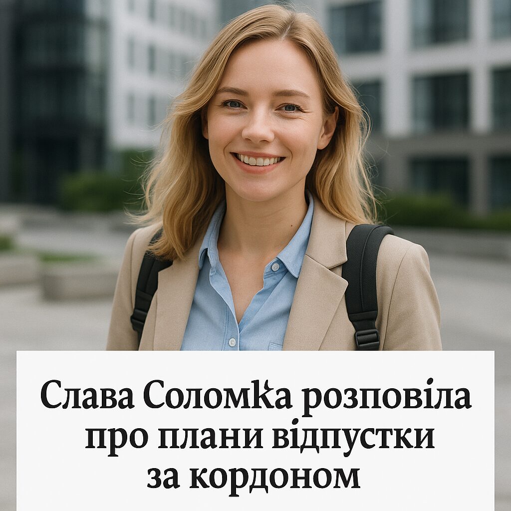 Слава Соломка розповіла про плани відпустки за кордоном - image 1