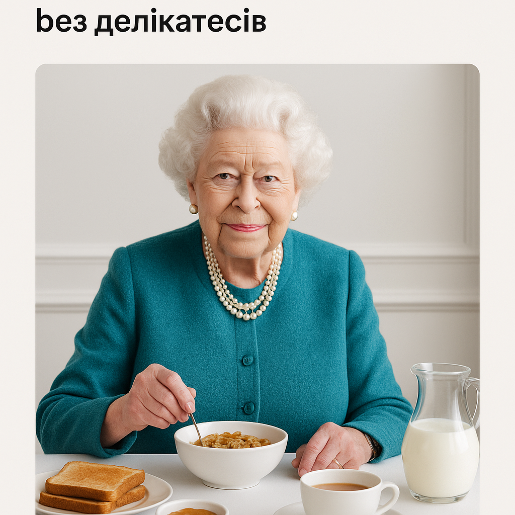 Що королева Єлизавета II їла на сніданок без делікатесів - image 1