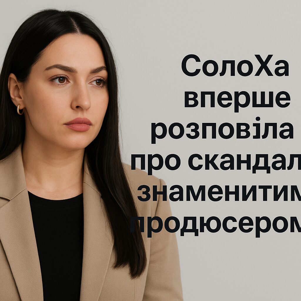 СолоХа вперше розповіла про скандал зі знаменитим продюсером - image 1