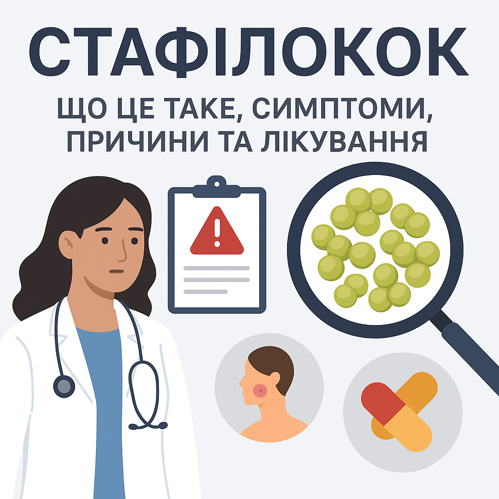 Стафілокок: що це таке, симптоми, причини та лікування - image 1
