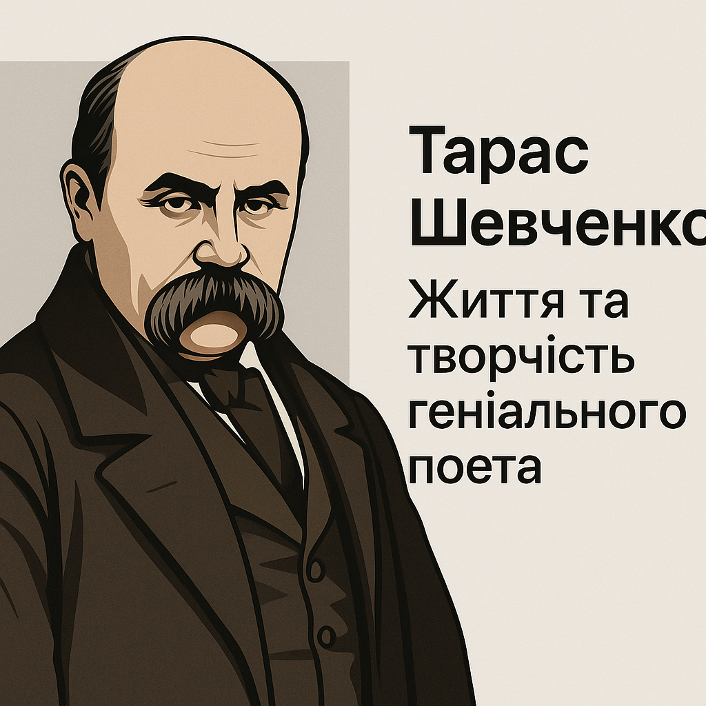 Тарас Шевченко: Життя та творчість геніального поета - image 1