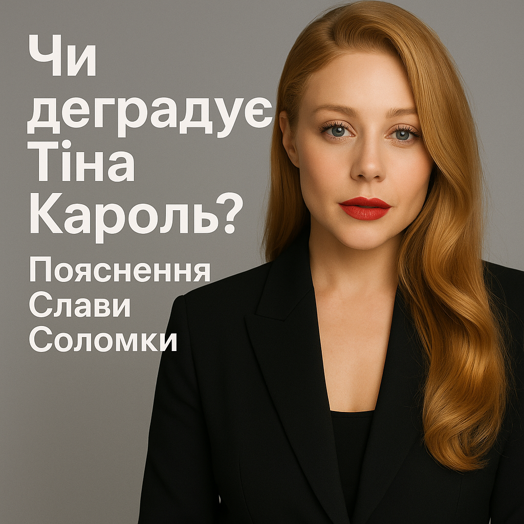 Чи деградує Тіна Кароль? Пояснення Слави Соломки - image 1