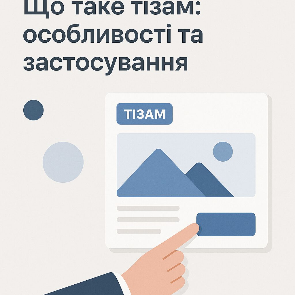 Що таке тізам: особливості та застосування