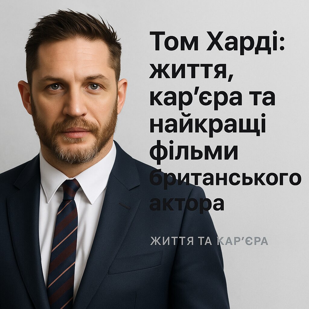 Том Харді: життя, кар'єра та найкращі фільми британського актора