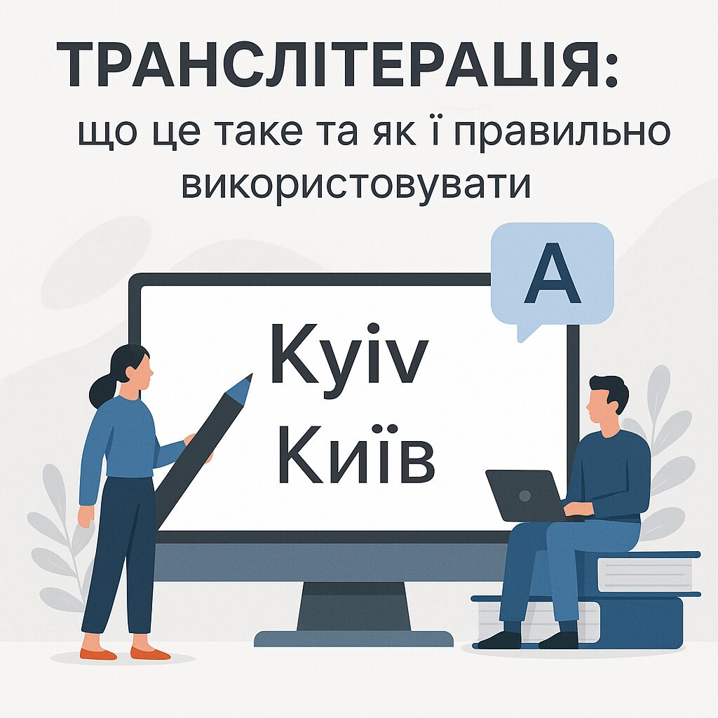 Транслітерація: що це таке та як її правильно використовувати