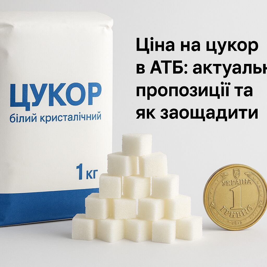 Ціна на цукор в АТБ: актуальні пропозиції та як заощадити - image 1