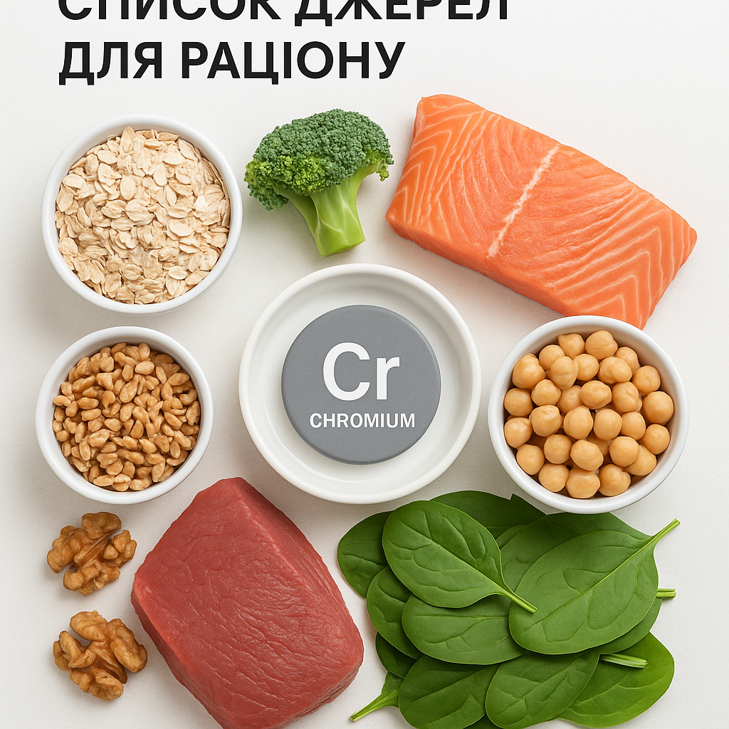 В яких продуктах є хром: список джерел для раціону - image 1