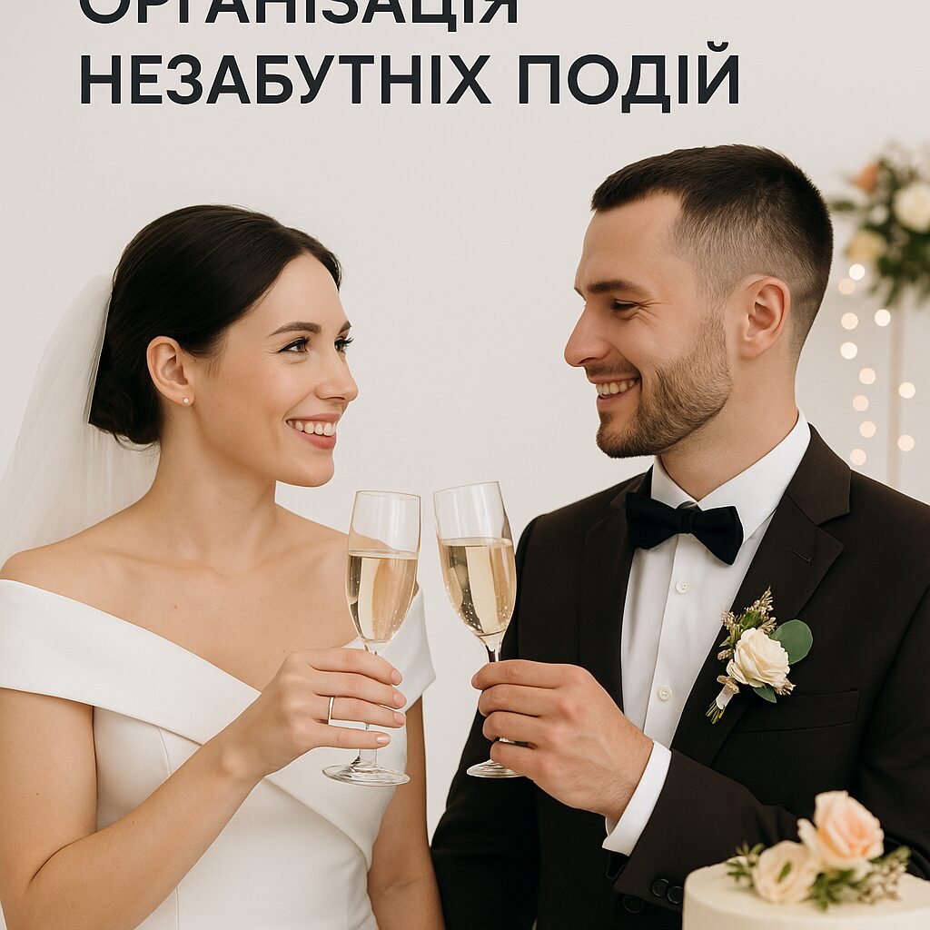 Весілля та сімейні свята: організація незабутніх подій