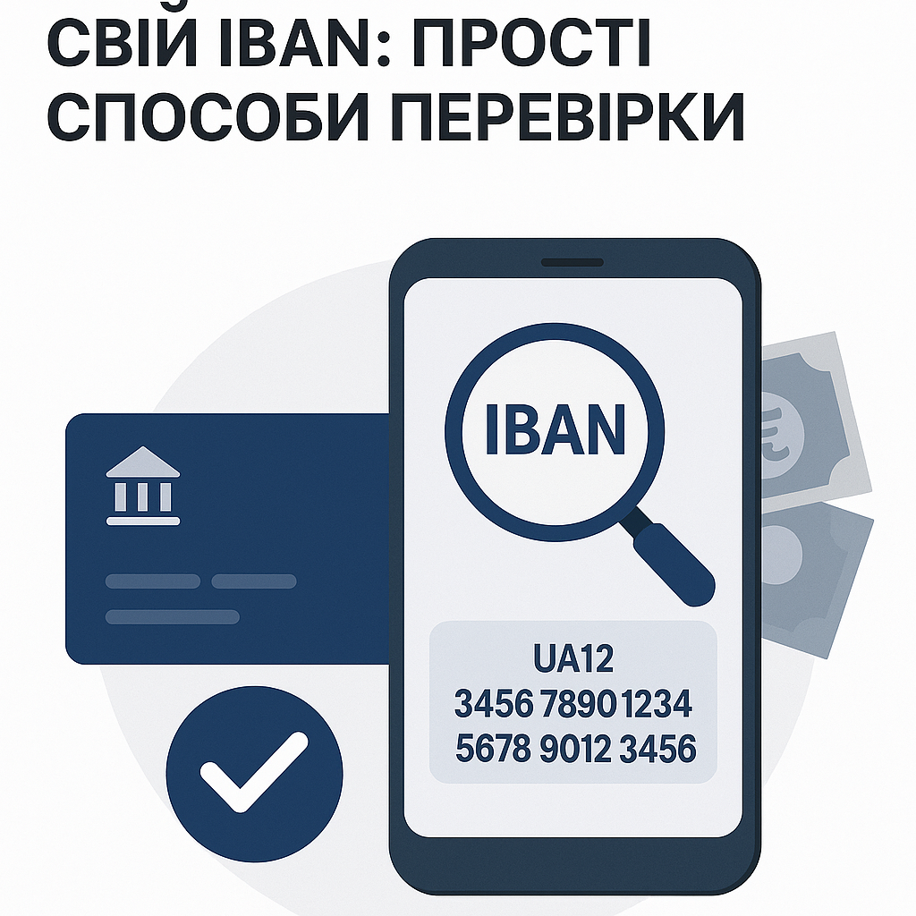 Як дізнатися свій IBAN: прості способи перевірки - image 1
