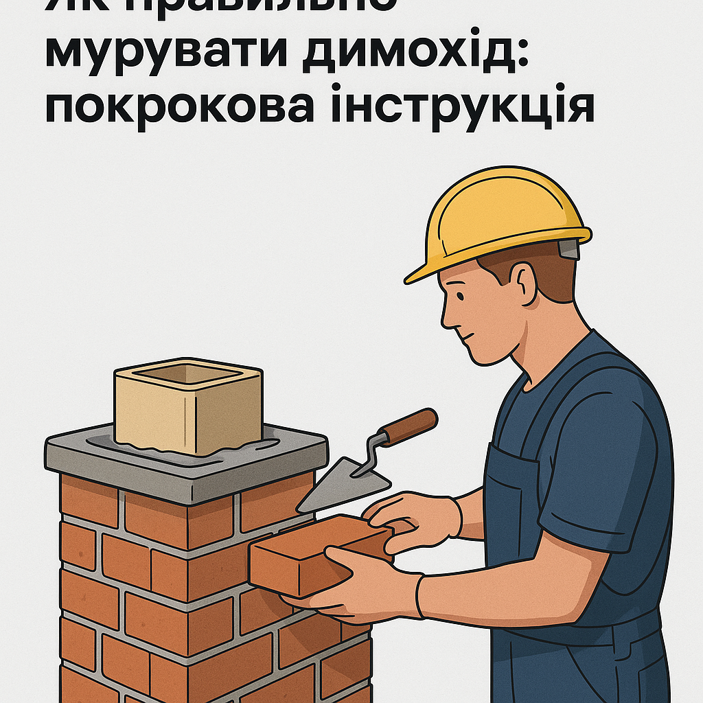 Як правильно мурувати димохід: покрокова інструкція - image 1