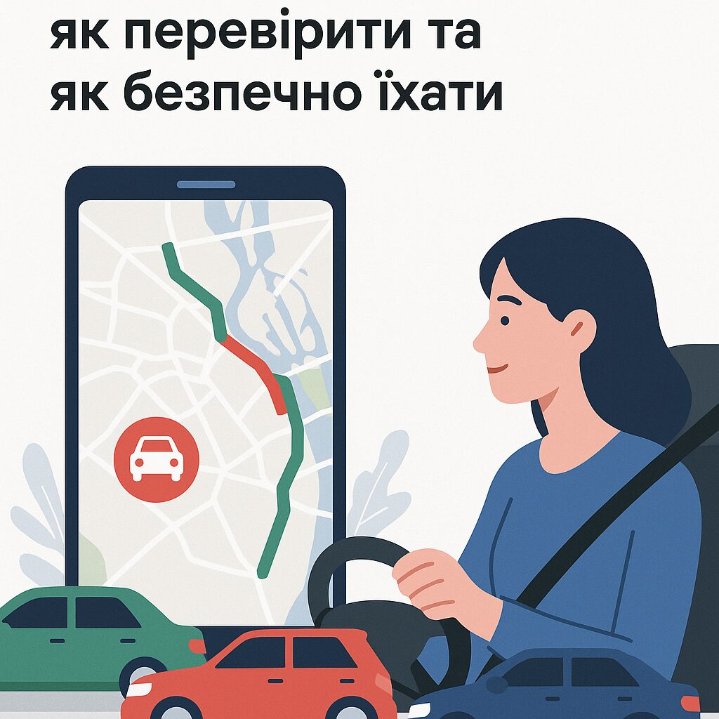 Затори в Києві онлайн: як перевірити та як безпечно їхати